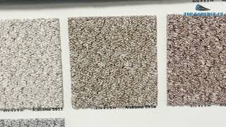 Timzo metrážový koberec Alabama 5916 šíře 4m hnědá