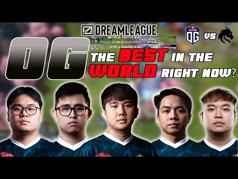 THE BEST IN THE WORLD RIGHT NOW? /OG VS TEAM SPIRIT GAME 1 / DREAM LEAGUE SEASON 27