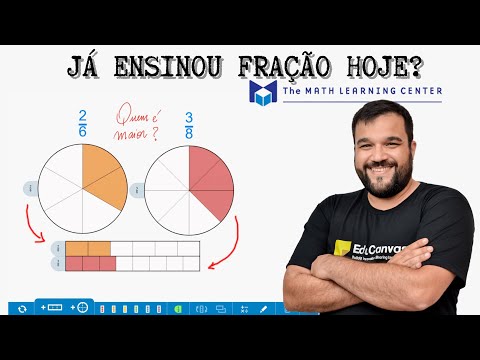 Tudo para ensinar FRAÇÕES em 1 minuto | The Math Learing Center