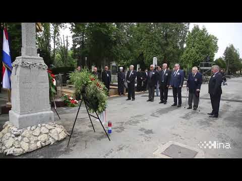 Komemoracija za bleiburške žrtve na Mirogoju