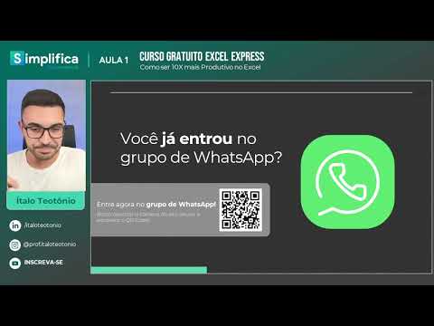 Curso Excel Express SIMPLIFICA - Aula 01