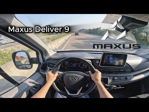 Thumbnail for 2023 Maxus Deliver-9 2.0 Turbo Diesel (148 hp) - POV Test drive On the German Autobahn by Maxus