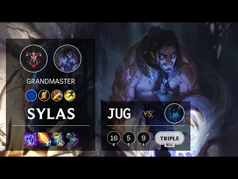 Sylas Jungle vs Nocturne - EUW Grandmaster Patch 10.25b