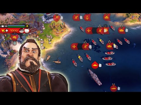 AI actually surprised me - Civilization 6 Spain Ep.13