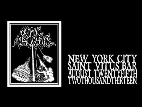 Wehrmacht w/Scott Peterson - Cryptic Slaughter Set (Saint Vitus 2013)