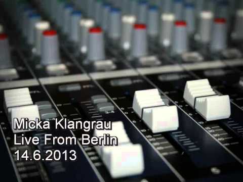 minimal electro live set from berlin  PART.ONE . Micka Kangraum.