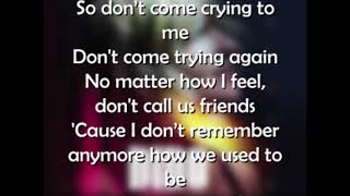 Dido  - Friends Lyrics