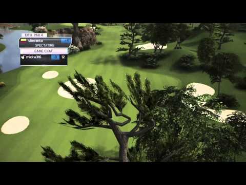 Nice Tree....sorry....Tee Shot (Tiger Woods 14 Glitch)