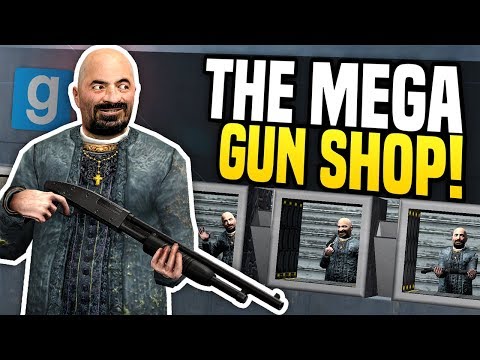 THE MEGA GUN SHOP - Gmod DarkRP | Gun Dealers Unite!