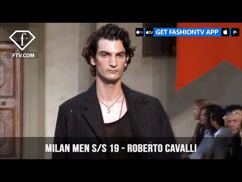 Roberto Cavalli Contemporary Energy Milan Men Fashion Week Spring/Summer 2019  | FashionTV | FTV