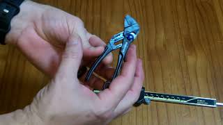 Review: WORKPRO 4-inch Parallel Jaw quick adjusting pliers wrench for tight spaces
