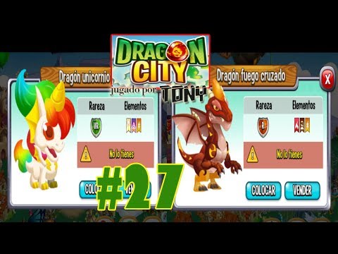 Dragon City #27 - El Dragón Fuego Cruzado y el Dragón Unicornio