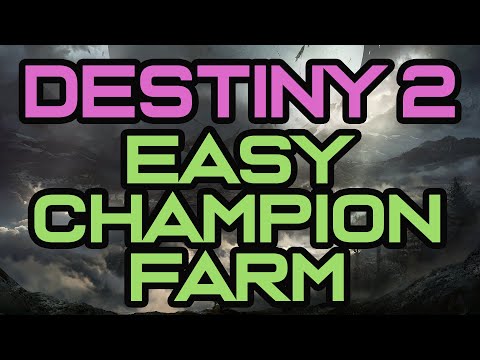 ALL-SEASONS: Destiny 2 Tips: Easy Champion Farm