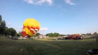 preview picture of video 'Timelapse Balloon Rally Seymour Wisconsin 2014'
