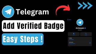 How To Add Verified Badge On Telegram Premium !