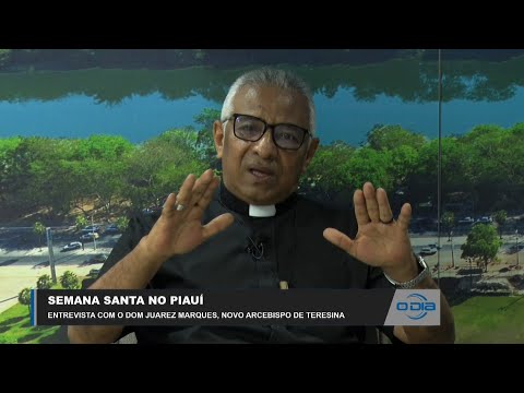 Entrevista com Dom Juarez Marques, novo Arcebispo de Teresina 04 04 2023