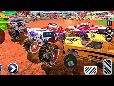 Monster Truck Crash Racing Demolition Derby Stunts #1 - Best Android Gameplay HD