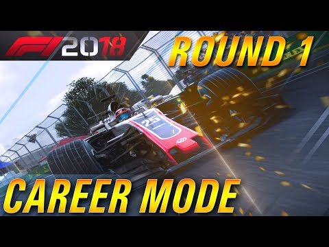 F1 2018 Career Mode Round 1 Australian Grand Prix