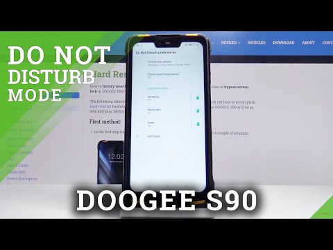 How to Activate DND Mode in DOOGEE S90 – Do Not Disturb Settings