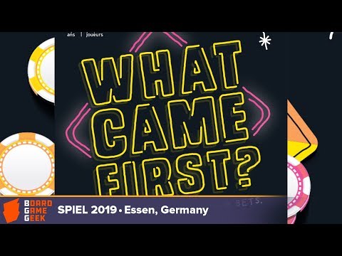 What Came First? - game overview at SPIEL 2019