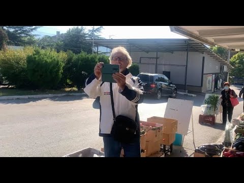 След пазара в Симитли минах и покрай магазина на Марио Герински - 02.10.2021 г.