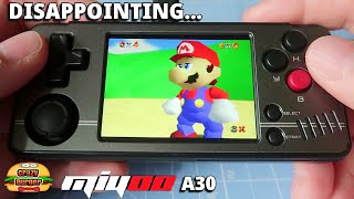 Miyoo A30 Retro Games Pocket Handheld Review