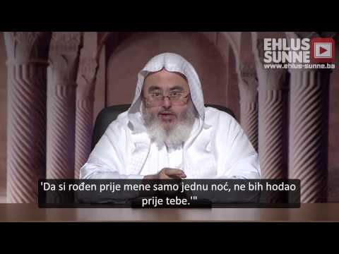 Da sam stariji od tebe samo za jedan dan - Šejh Muhammed el-Munedždžid