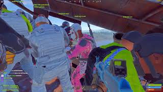 Rust Raiders clan raid roaming