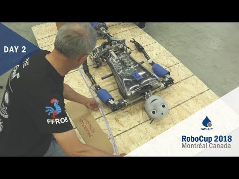 Tag 2: Technical Inspection | RoboCup 2018 Montréal | Sweaty