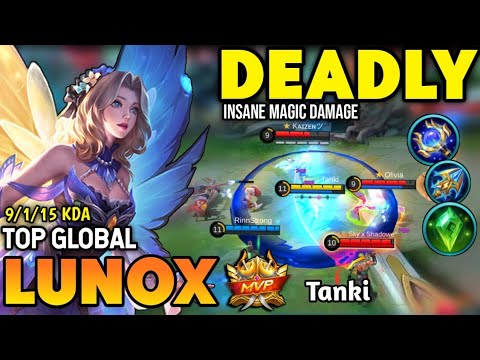 LUNOX BEST BUILD 2022 | TOP GLOBAL LUNOX GAMEPLAY | MOBILE LEGENDS✓