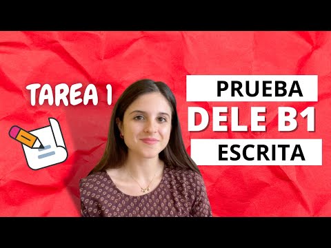 📝 Commented Example of Task 1 in the Written Test | DELE B1