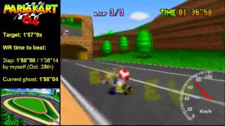 MK64 - World Record on Luigi Raceway - 1'57''99 (NTSC: 1'38''13) by Matthias Rustemeyer