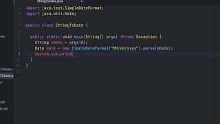 Java | Convert String to Date using SimpleDateFormat
