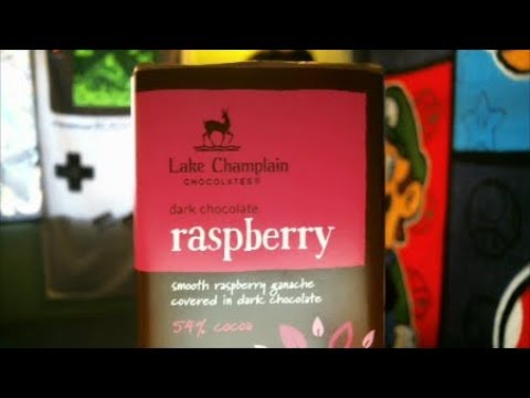 Taste Testing - Lake Champlain Dark Chocolate Raspberry Bar