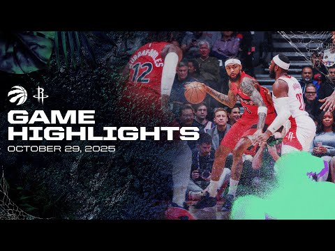 Raptors vs Rockets Game Highlights | - October 29, 2025