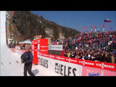 Jurij Tepes Planica 19.3.2015 237,5m helmet camera