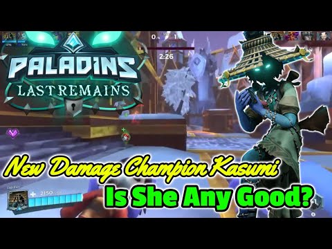 New Champion Kasumi! First Impressions & Gameplay - Paladins Last Remains