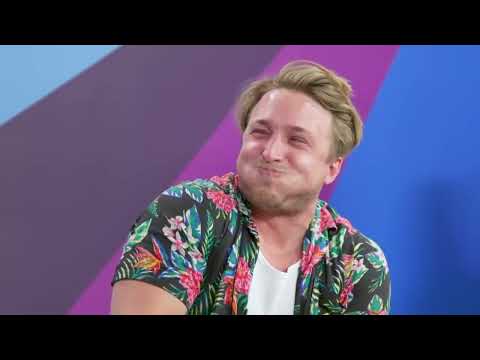 Shayne and Damien making each other laugh on Smosh Try Not To Laugh for another 14 minutes