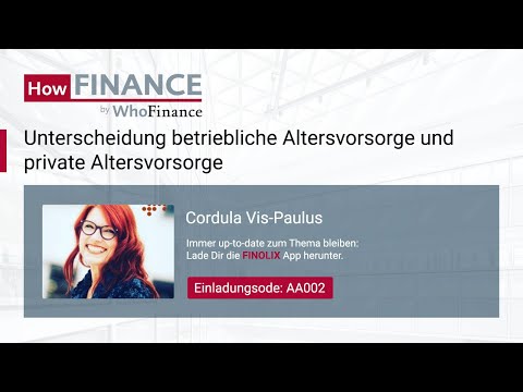Betriebliche oder private Altersvorsorge? Was ist der Unterschied?