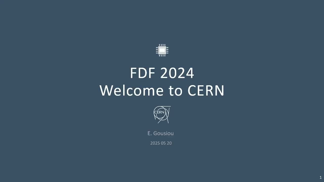 Welcome to CERN