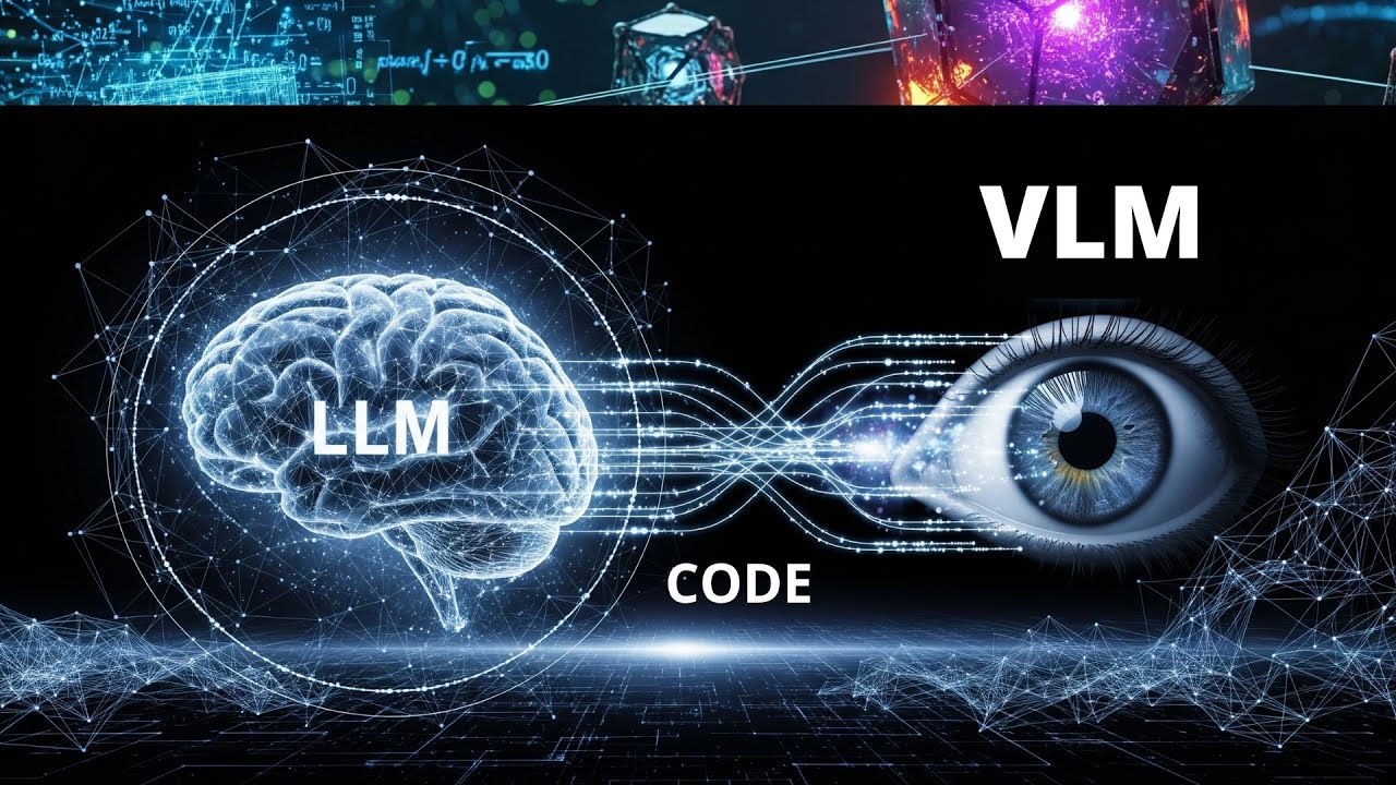 AI Learning to See before Seeing (LLM to VLM)