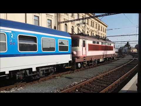Trains in Prague and Brno Czech republic