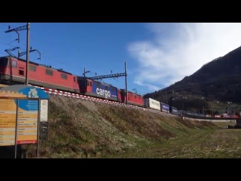 La tripla trazione (Re4/4) della domenica...