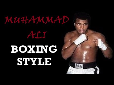 Muhammad Ali boxing style