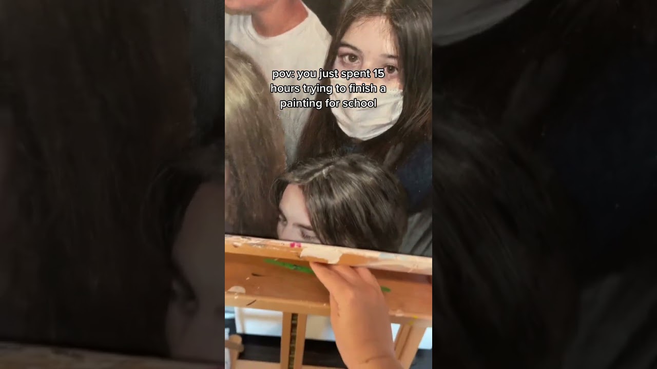 don’t procrastinate 😭 #painting #art