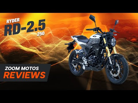 Ryder RD-2.5 250 – Potencia y tecnología listas para la calle | Zoom Motos