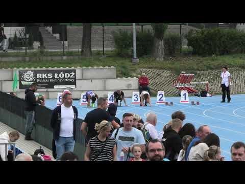 100m M bieg 3 - Łódź 20250913