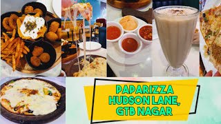 Paparizza, Hudson lane, GTB Nagar | Cheesiest pizza in Delhi |Biggest Pizza in Delhi |Cheese blanket