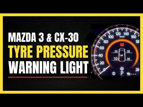Reset CX30 and Mazda 3 TPMS Warning Light