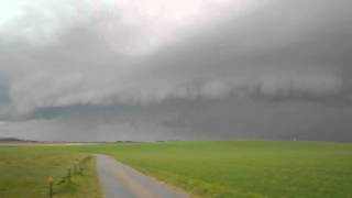 preview picture of video 'Panorama de l'orage du 21 avril 2012'